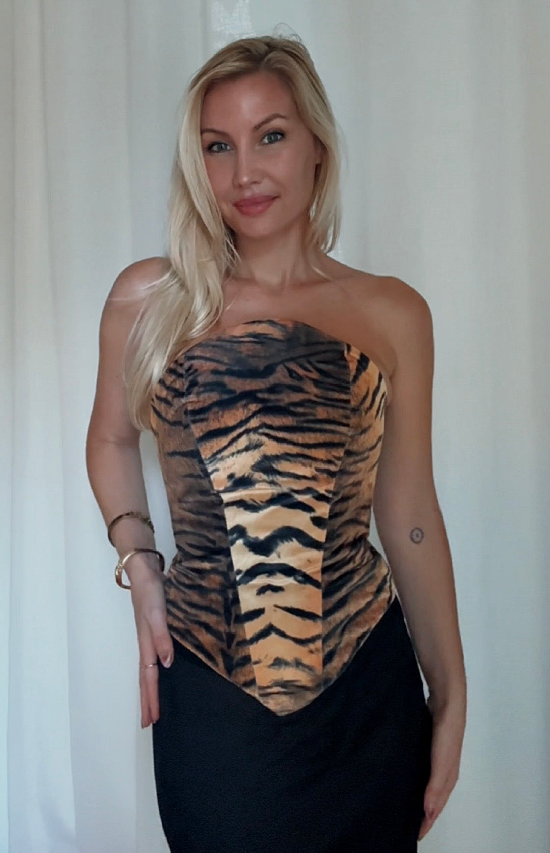 Rounded Top Corset PDF Sewing Pattern