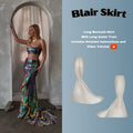 Mermaid Skirt with Train PDF Digital Sewing Pattern