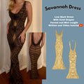 Cowl Neck With Low Back Dress PDF Digital Sewing Pattern
