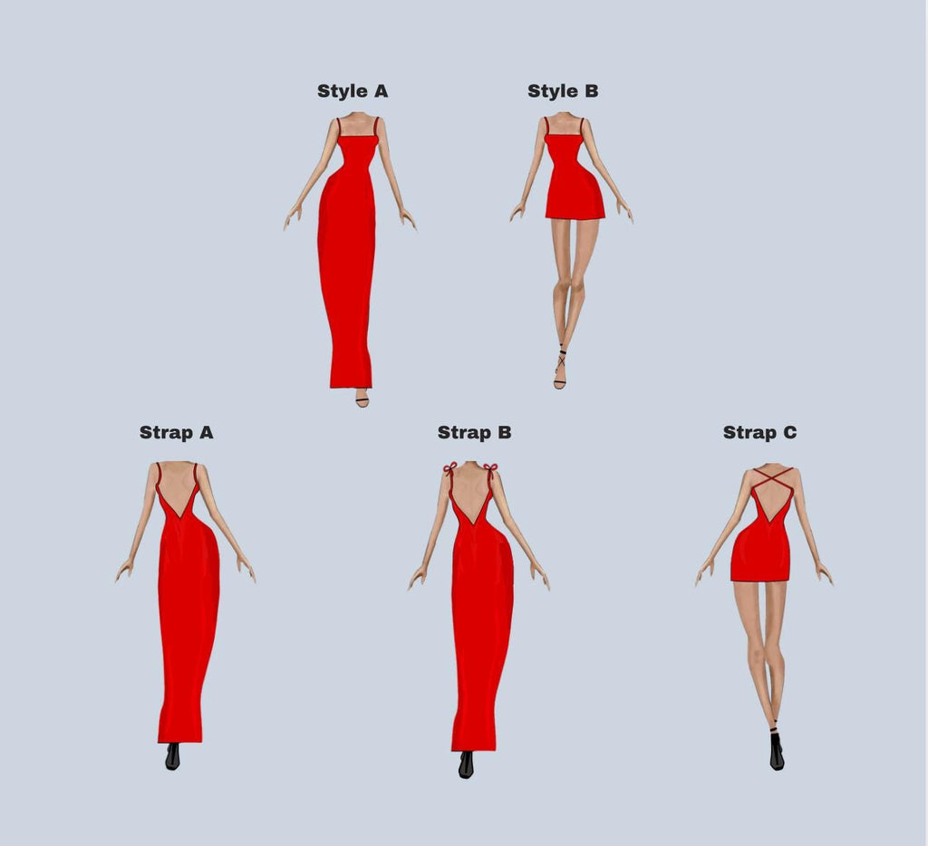 Backless Dress PDF Digital Sewing Pattern