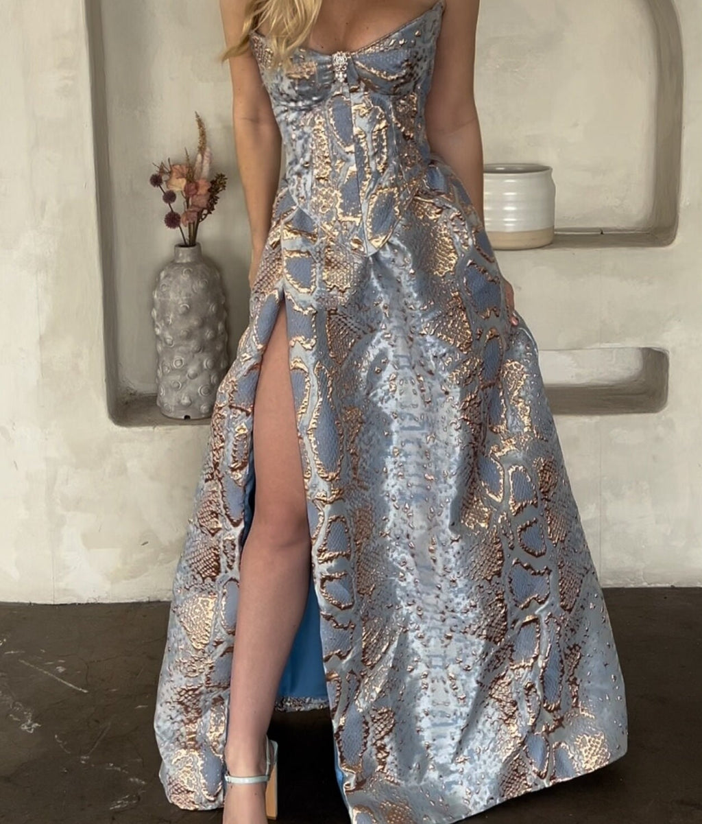 Ball Gown Slit Skirt PDF Digital Sewing Pattern