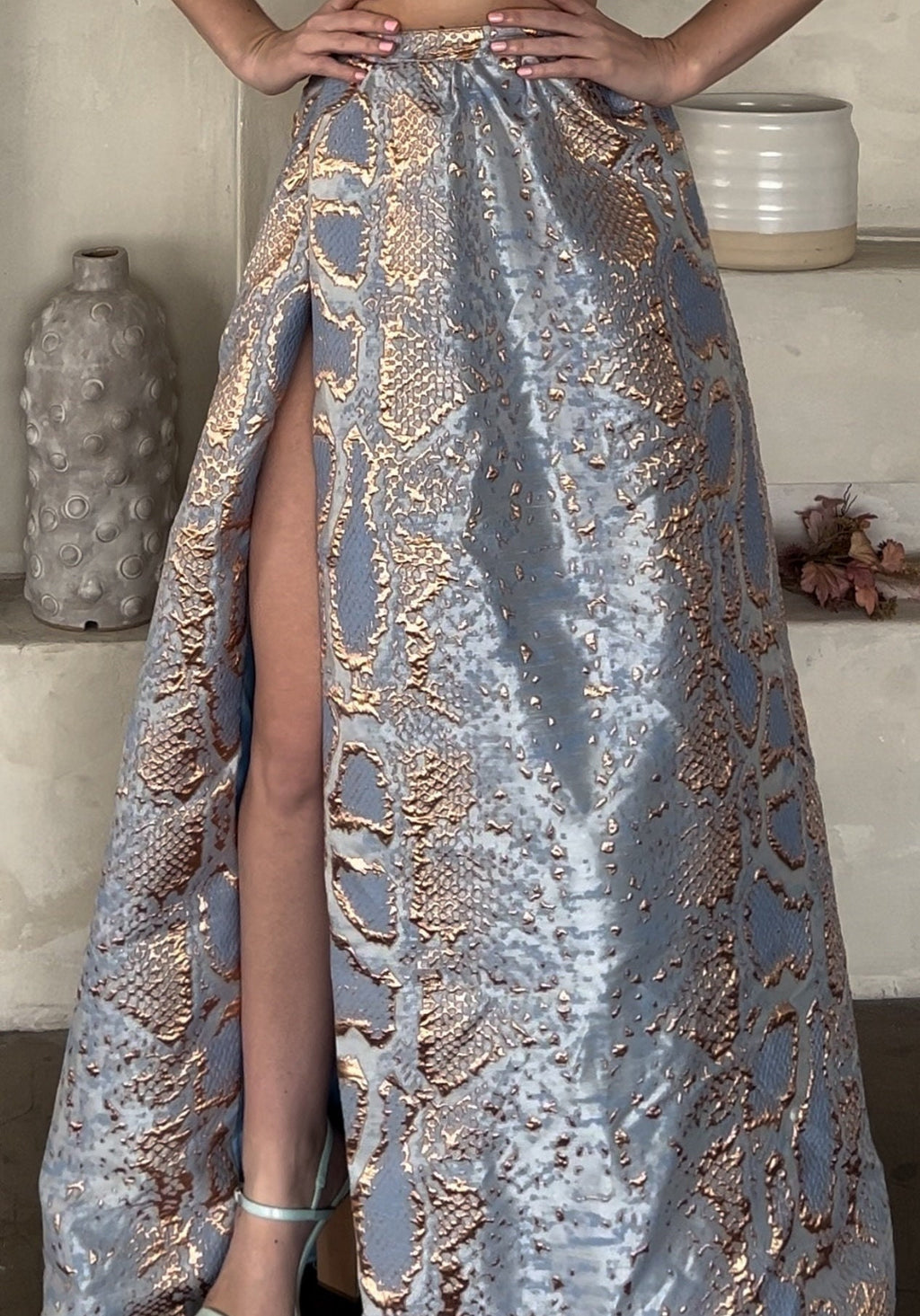 Ball Gown Slit Skirt PDF Digital Sewing Pattern