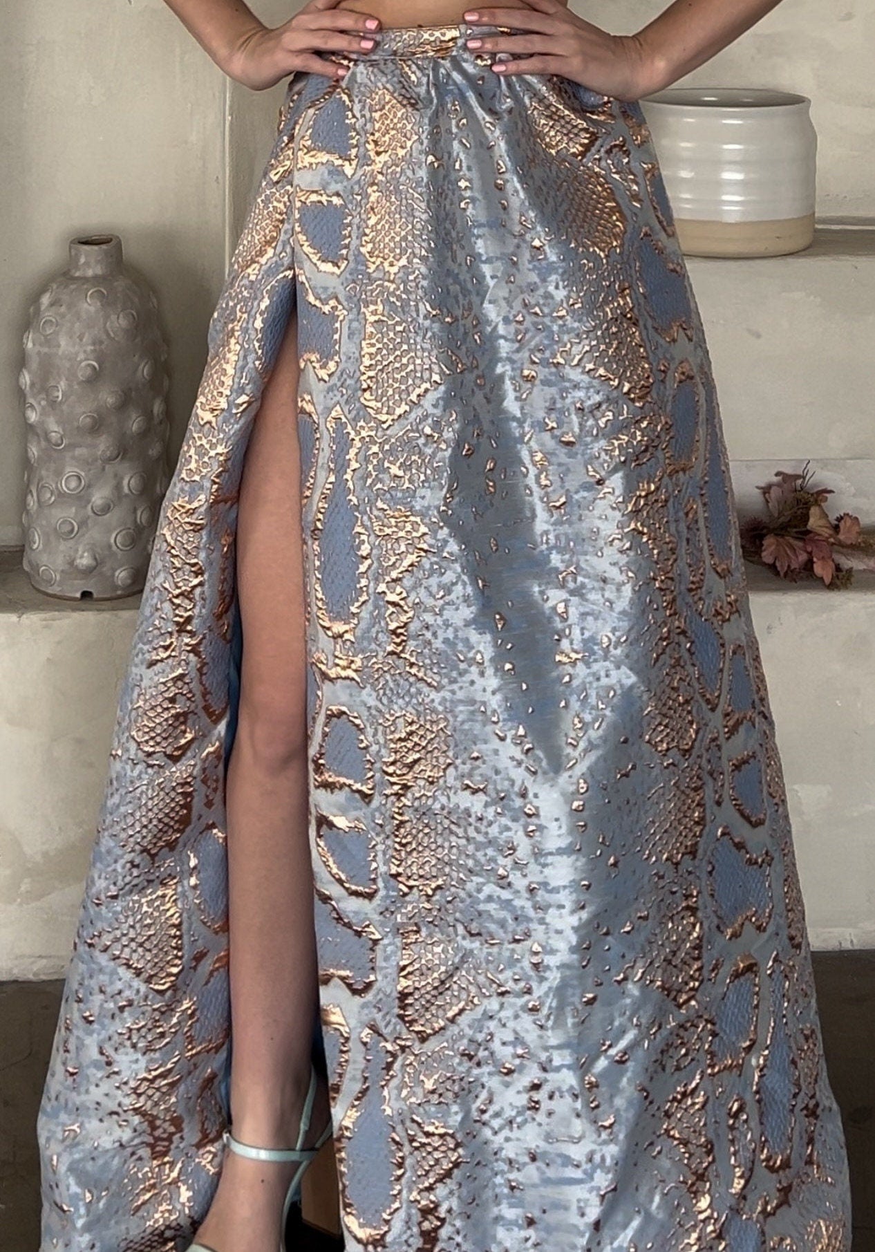 Ball Gown Slit Skirt PDF Digital Sewing Pattern
