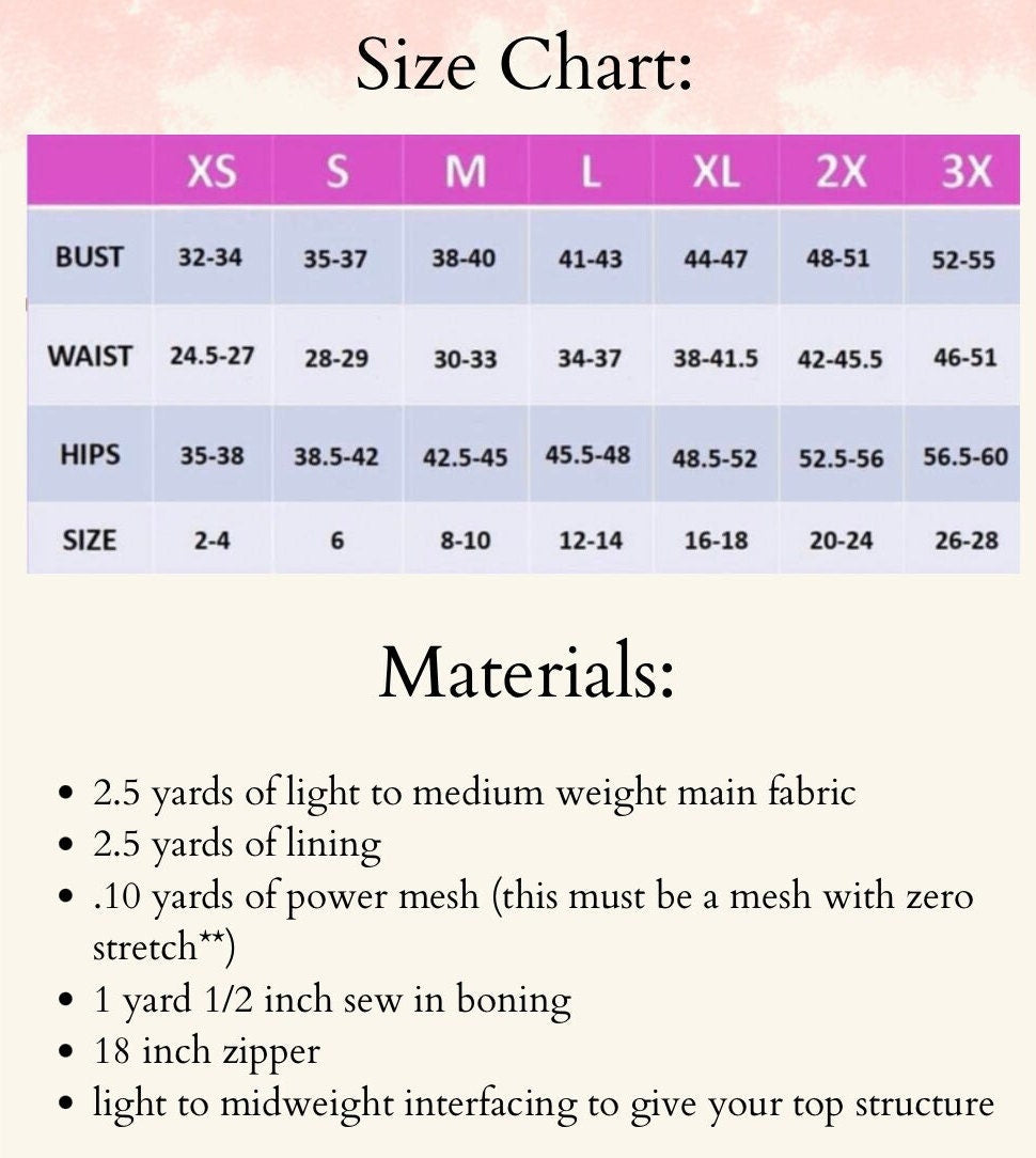 Mermaid Formal Dress PDF Digital Sewing Digital Pattern